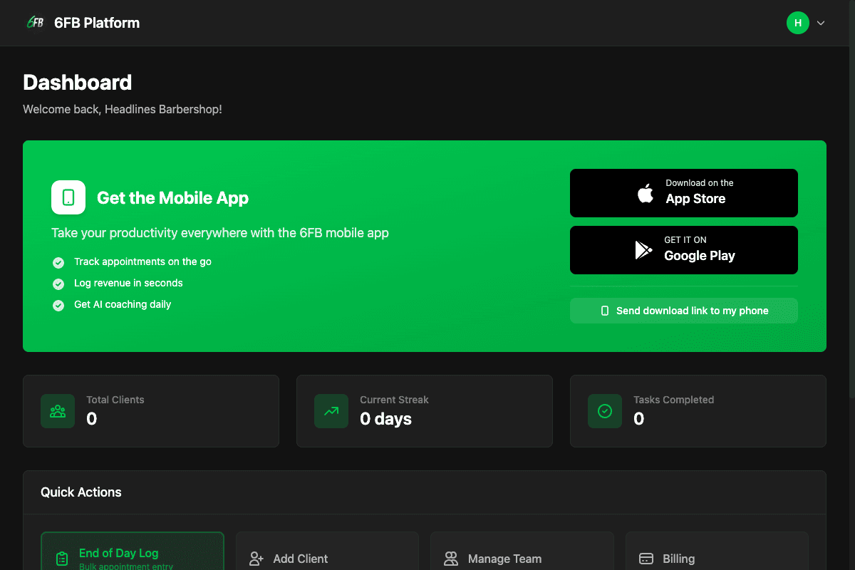 6FB Productivity App preview